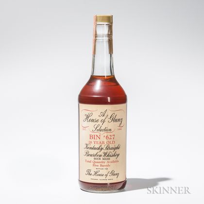 Bin #627 18 Years Old 1952, 1 4/5 quart bottle 