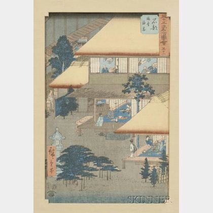 Hiroshige: Ishibe