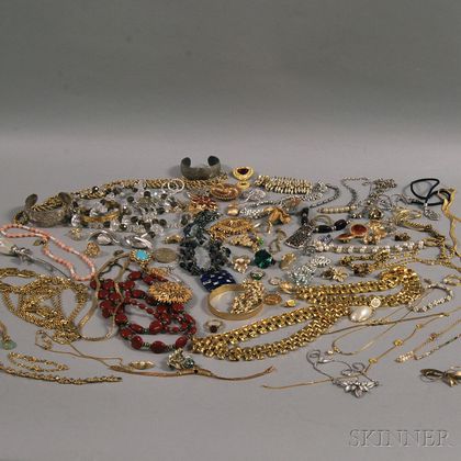 Group of Signed Costume Jewelry
