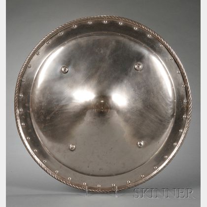 Steel 17th Century-style Spiked Shield