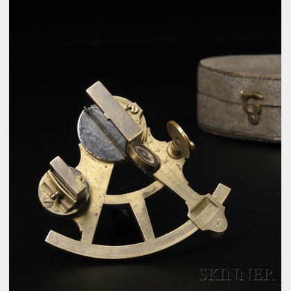 Miniature Brass Sextant