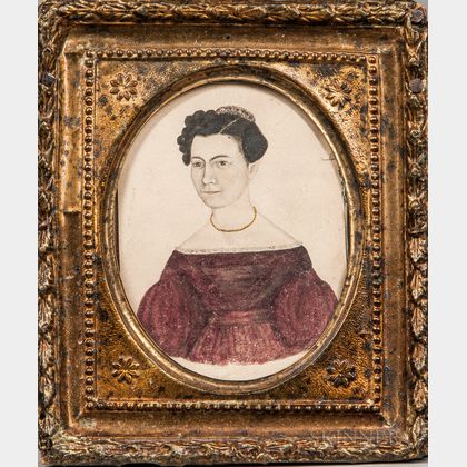 Caroline Hill (Peterborough, New Hampshire, c. 1837) Portrait of Selinda Hill