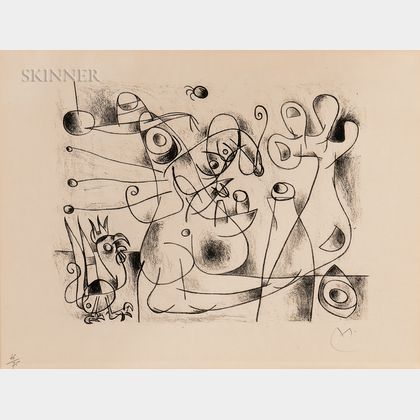 Joan Miró (Spanish, 1893-1983) Naissance d'Ubu