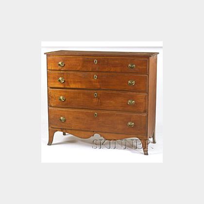 Federal Maple Chest of Drawers, 