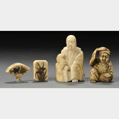 Four Ivory Items