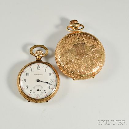 Two Waltham Lady's Pocket Watches