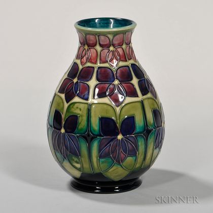 Moorcroft Violet Vase