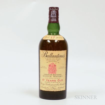 Ballantines 17 Years Old, 1 bottle Spirits cannot be shipped. Please see http://bit.ly/sk-spirits for more info. 