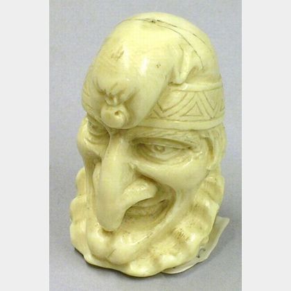 Ivory Carving of a Jester