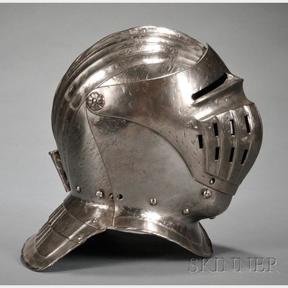 Sold at auction Steel Early 16th Century-style English-type Armet ...