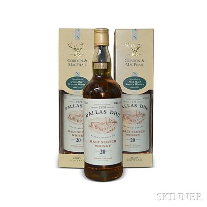 Dallas Dhu 20 Years Old 1979, 3 750ml bottles (two in oc) 