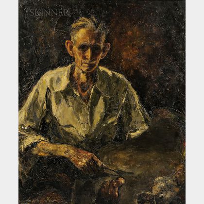 Lawrence Nelson Wilbur (American, 1897-1988) Self Portrait