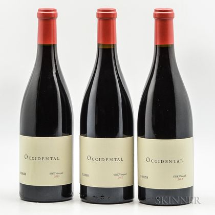 Occidental (Kistler) SWK Vineyard Pinot Noir, 3 bottles 