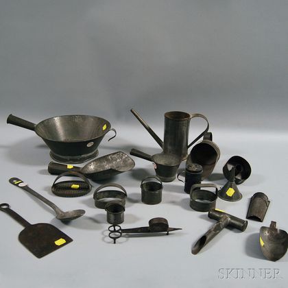 Group of Mostly Tin Kitchenware