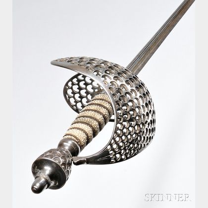 Steel-hilt English Officer's Sword