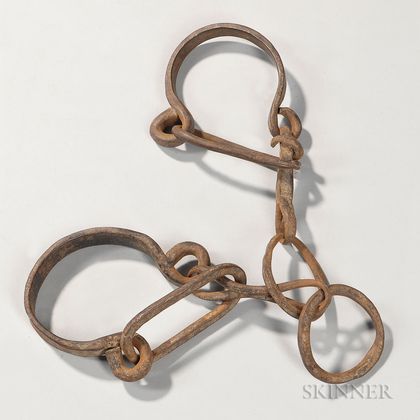 Hand-forged Iron Shackles