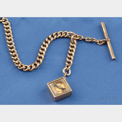 Antique 14kt Gold Watch Chain