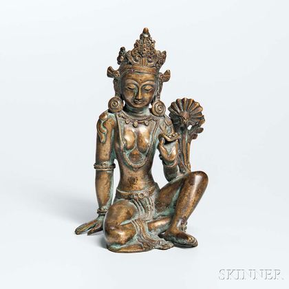 Gilt-bronze Figure of Tara