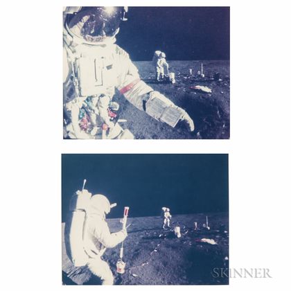 Taken by an Automatic 16mm Camera Mounted on the Apollo Lunar Hand Tool Carrier Aboard the Modularized Equipment Transporter (MET) 