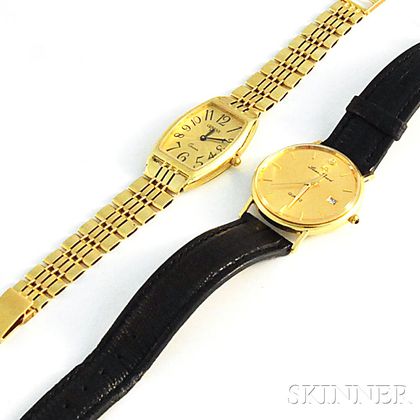 Two 14kt Gold Watches