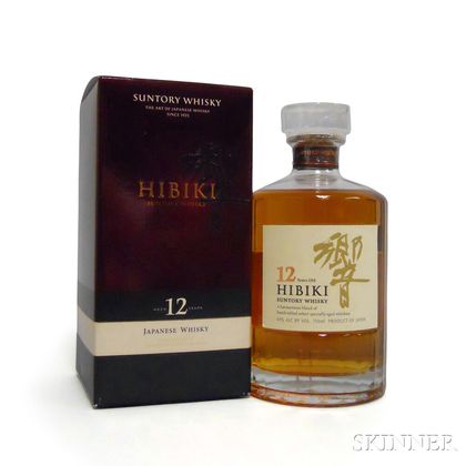 Hibiki 12 Years Old, 1 750ml bottle (oc) 