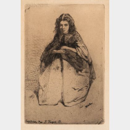 James Abbott McNeil Whistler (American, 1834-1903) Fumette.