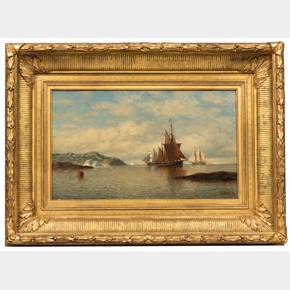 William Bradford (Massachusetts/New York/California, 1823-1892) Fishing off Labrador