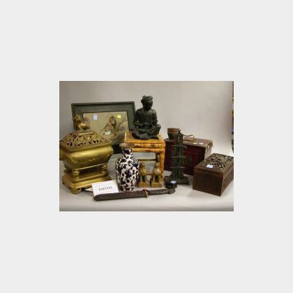 Thirteen Assorted Decorative Asian Items