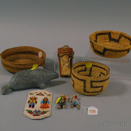 Group of Native American Objects