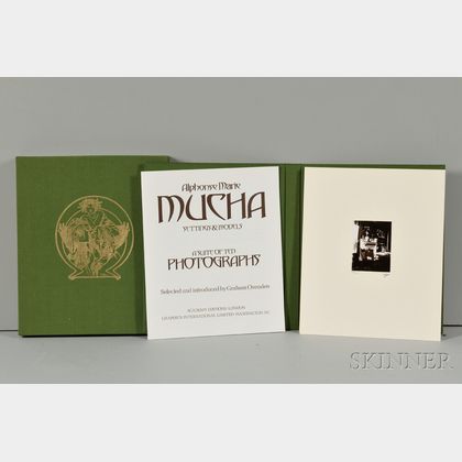 Alphonse Mucha (Czech, 1860-1939) Settings and Models/ A Suite of Ten Photographs