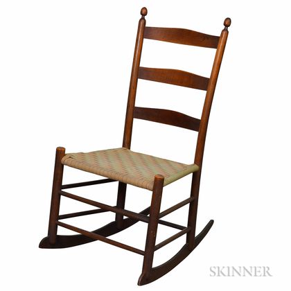 Shaker Maple "3" Rocking Chair