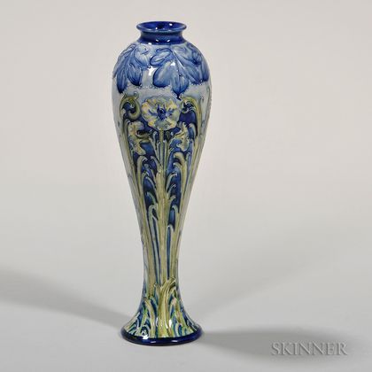 Macintyre Florian Ware Poppies Vase