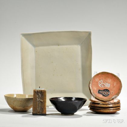 Nine Decorative Ceramic Items