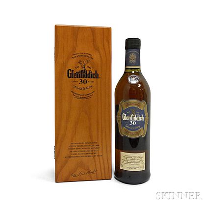 Glenfiddich 30 Years Old, 1 750ml bottle 
