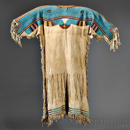 Lakota Beaded Hide Dress