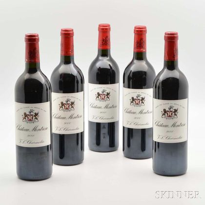 Chateau Montrose 2000, 5 bottles 