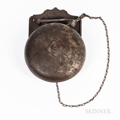 Sold at auction Iron Boxing Ring Bell Auction Number 3363T Lot Number 1210  | Skinner Auctioneers