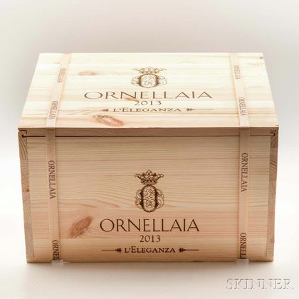 Tenuta dellOrnellaia Ornellaia 2013, 6 bottles (banded owc) 