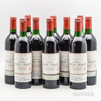 Chateau Lynch Bages 1985, 10 bottles 