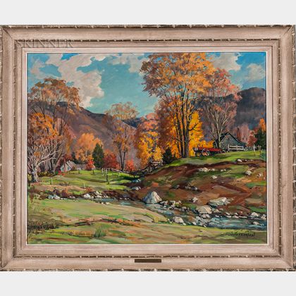 Jacob Greenleaf (American, 1887-1968) Autumn's Gold