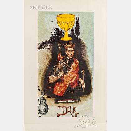 Salvador Dalí (Spanish, 1904-1989) Lyle Stuart Tarot Prints