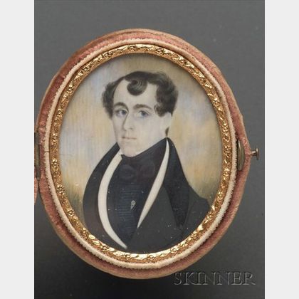 Portrait Miniature of William Blake