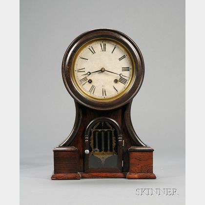 Rosewood "Huron-Style" Shelf Clock by G.H. Blakesley