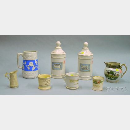 Eight Assorted Mostly English Ceramic Items