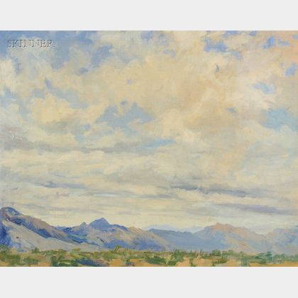 Stella McLennan Roca (American, 1879-1955) Arizona Sky