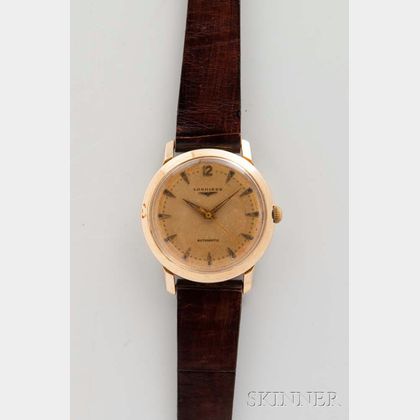 Longines 14kt Gold Man's Wristwatch
