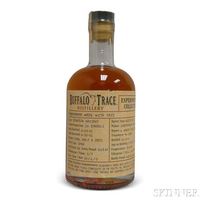 Buffalo Trace Experimental Collection Bourbon Made with Oats 9 Years 5 Months Old, 1 375ml bottle 