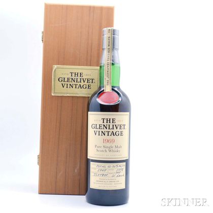 The Glenlivet Vintage 1969, 1 750ml bottle (wc) 
