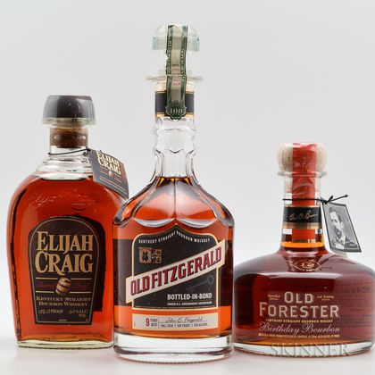 Mixed Bourbon, 3 750ml bottles 
