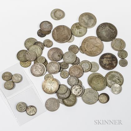 Group of World Silver Coins